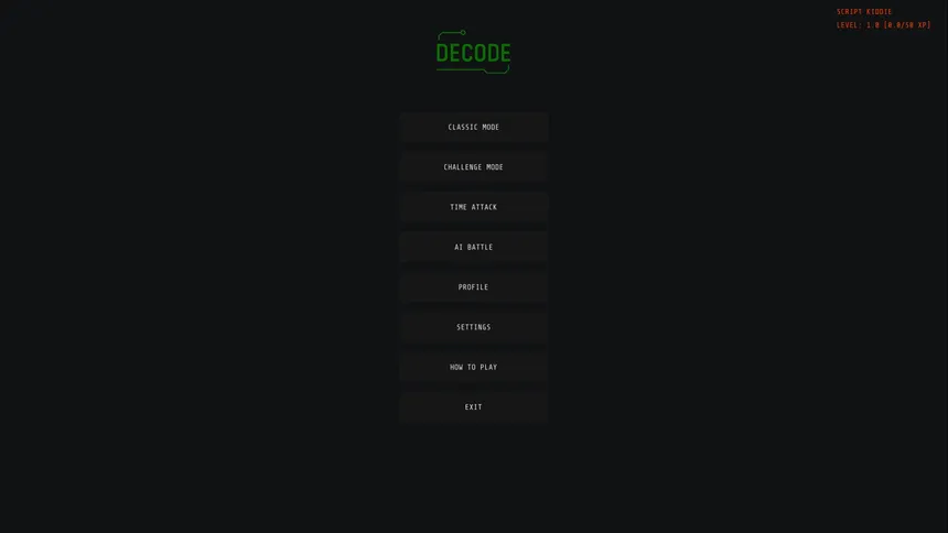 Скриншот 4 к игре DECODE