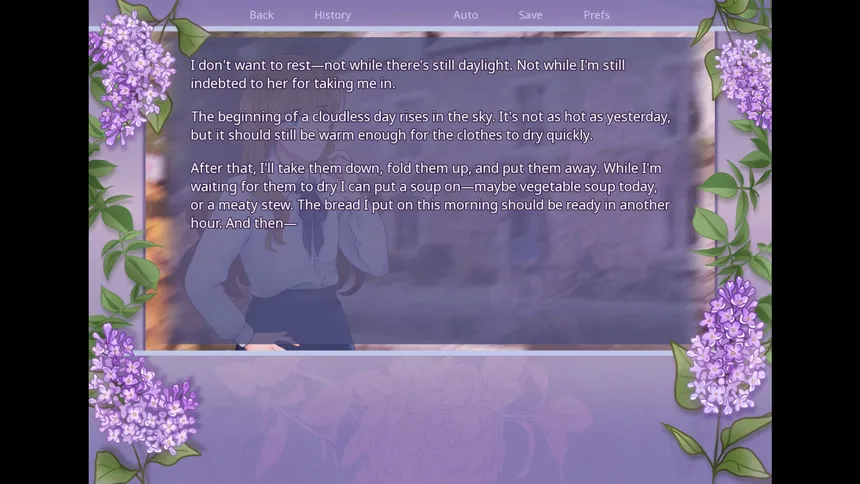 Скриншот 4 к игре Lilacs in the Breeze