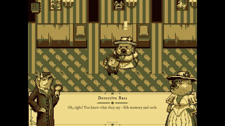 Скриншот 1 к игре Detective Bass in Fish out of Water