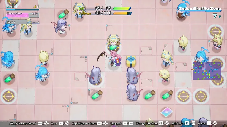 Скриншот 2 к игре ホロダンジョン 博衣こよりとホロウライブ in ホンシャタワー