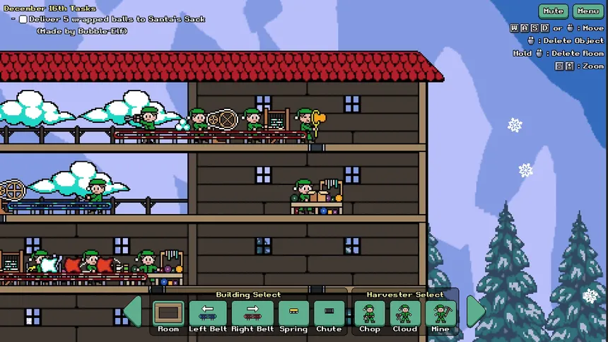 Скриншот 1 к игре Little Christmas Workshop