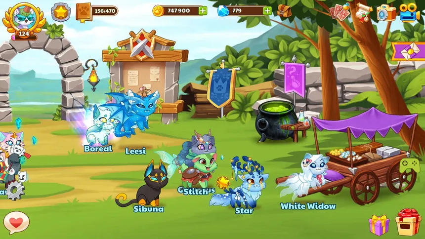 Скриншот 2 к игре Castle Cats