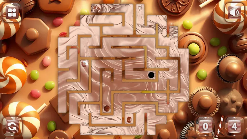 Скриншот 3 к игре Sweetie Candy Maze: Brown Chocolate