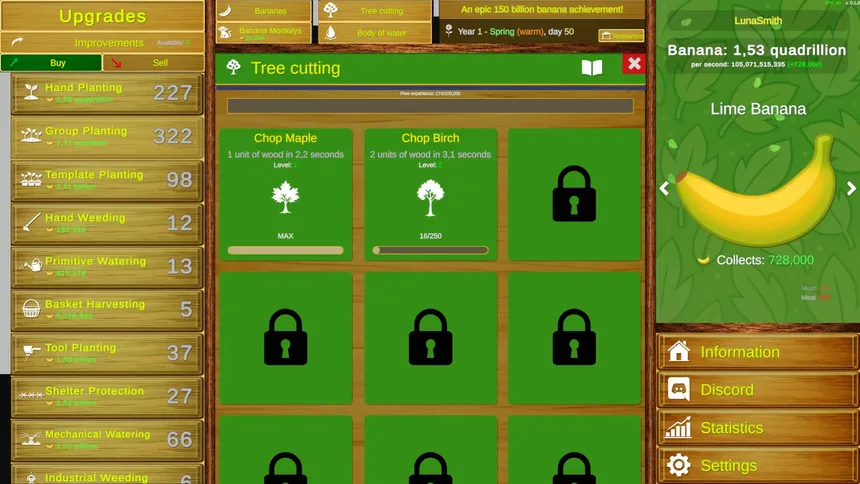 Скриншот 1 к игре Banana Chaos Clicker
