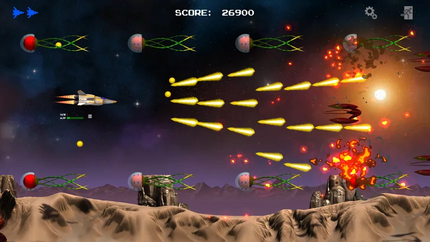Скриншот 1 к игре Galaxy Defender Elite 3D