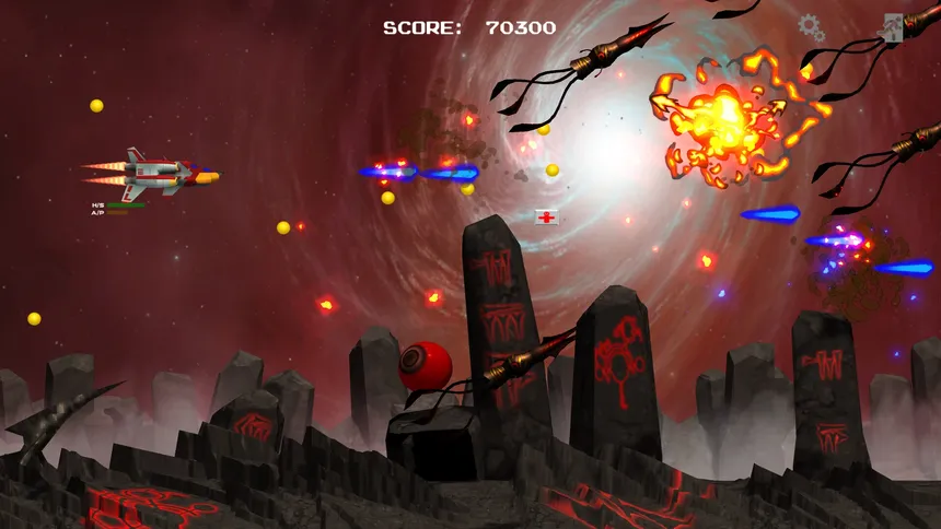 Скриншот 2 к игре Galaxy Defender Elite 3D