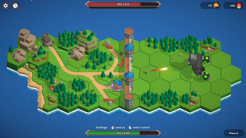 Скриншот 1 к игре Isle of Titans