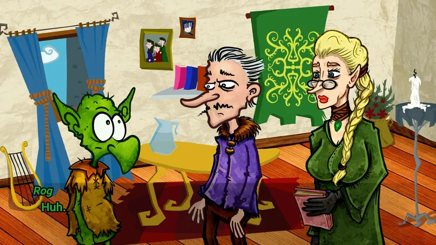 Скриншот 5 к игре The Last Wizard - A Goblin Detective Mystery