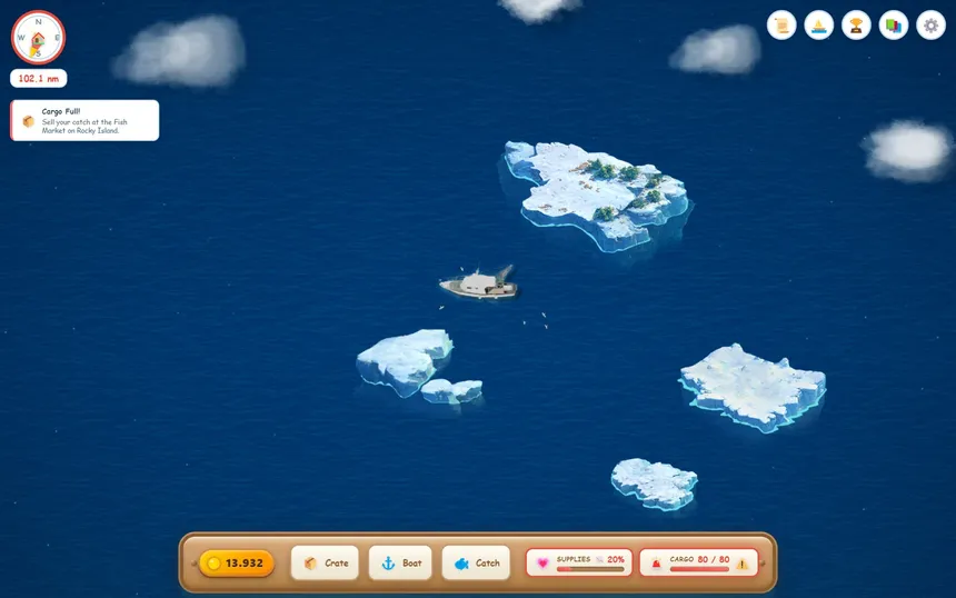 Скриншот 1 к игре The Honest Little Fisher