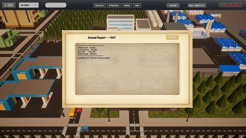 Скриншот 5 к игре Ultimate Car Company Tycoon