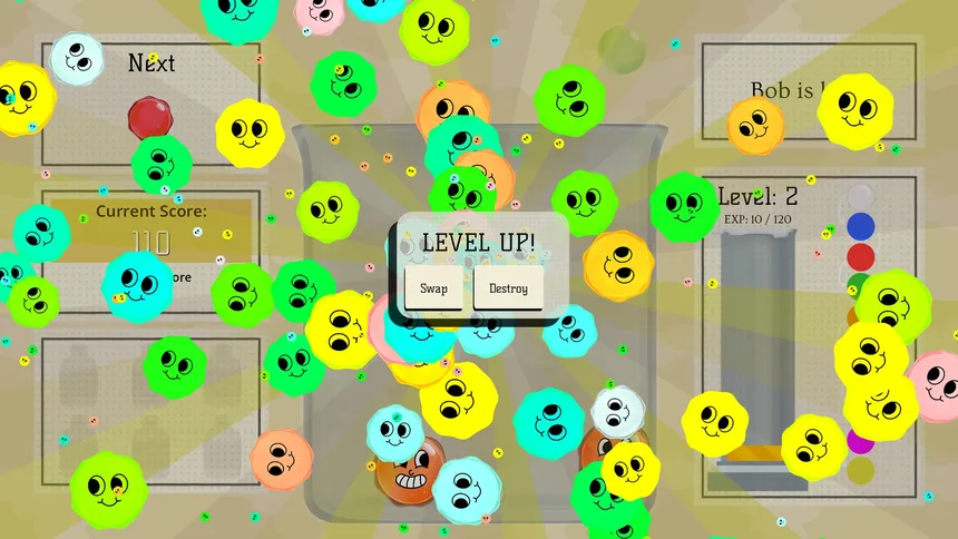 Скриншот 2 к игре Bob's Beaker Blobs
