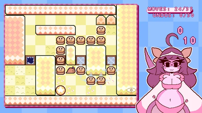 Скриншот 5 к игре Giant Snake Girl wants The Burger!