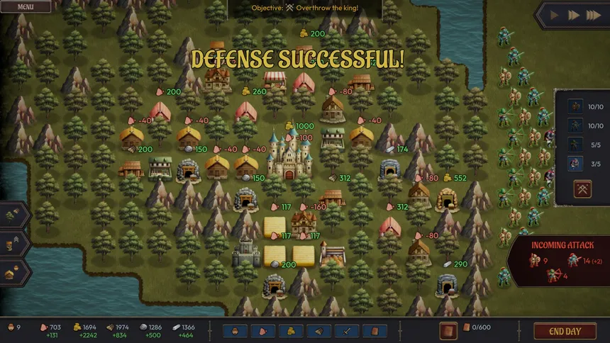 Скриншот 3 к игре King's Downfall