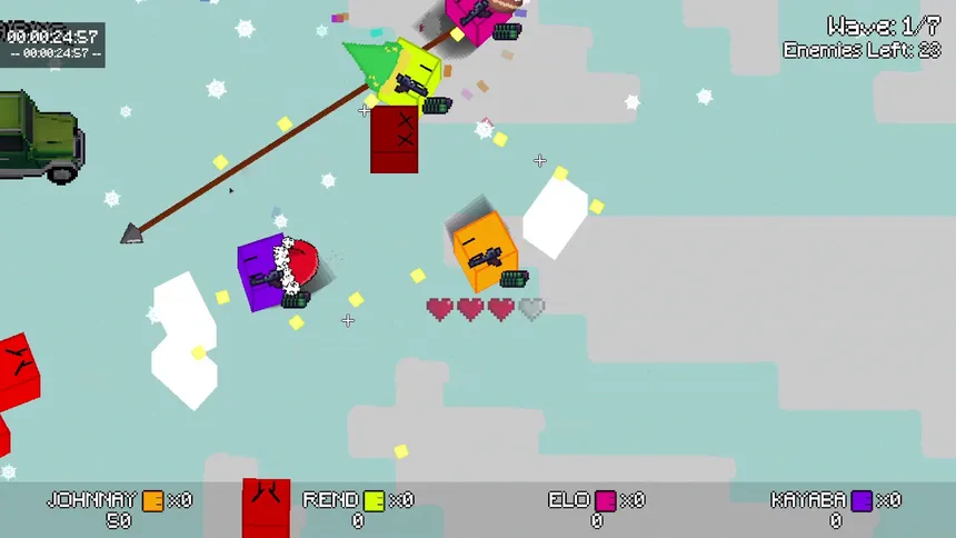 Скриншот 2 к игре Guerilla Cubes