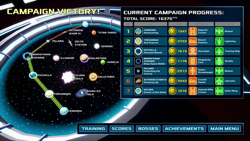 Скриншот 2 к игре Alastrius: Star-Fighter
