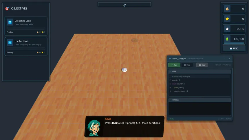 Скриншот 2 к игре Code My Robot Vacuum