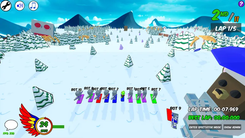 Скриншот 1 к игре Ski Royale