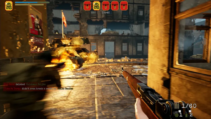 Скриншот 1 к игре Call of Smoking Snakes