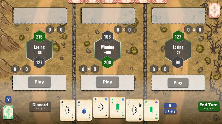 Скриншот 1 к игре Medieval Decklords