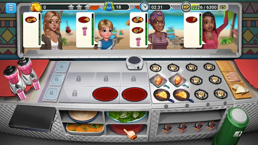 Скриншот 2 к игре Food Truck Chef - Full Course Edition