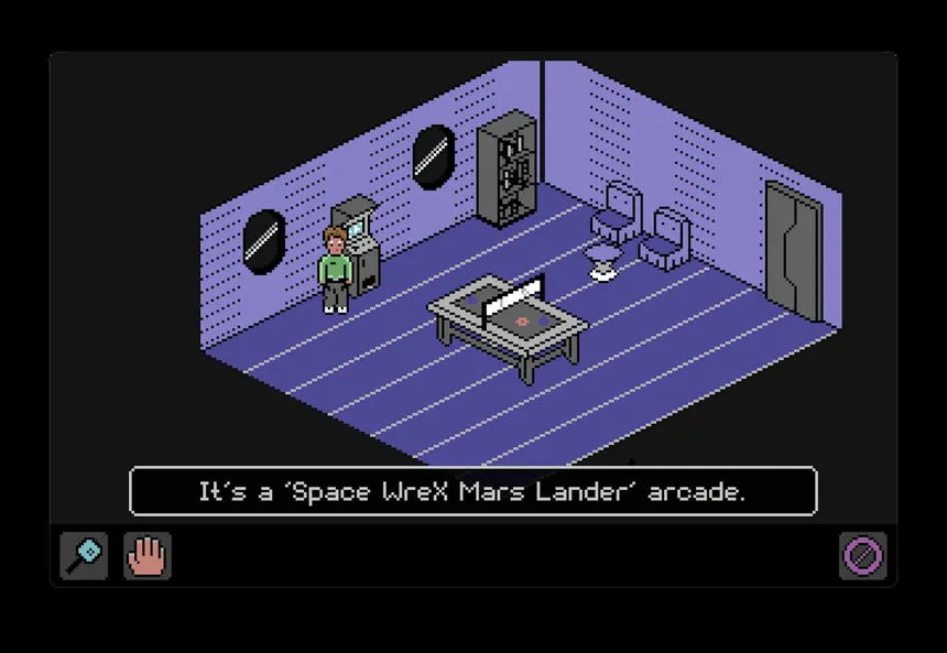 Скриншот 1 к игре Cosmo Blue - A Space Odor Mystery