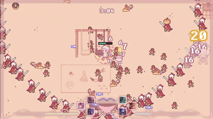 Скриншот 1 к игре Sweets Magica Survivors
