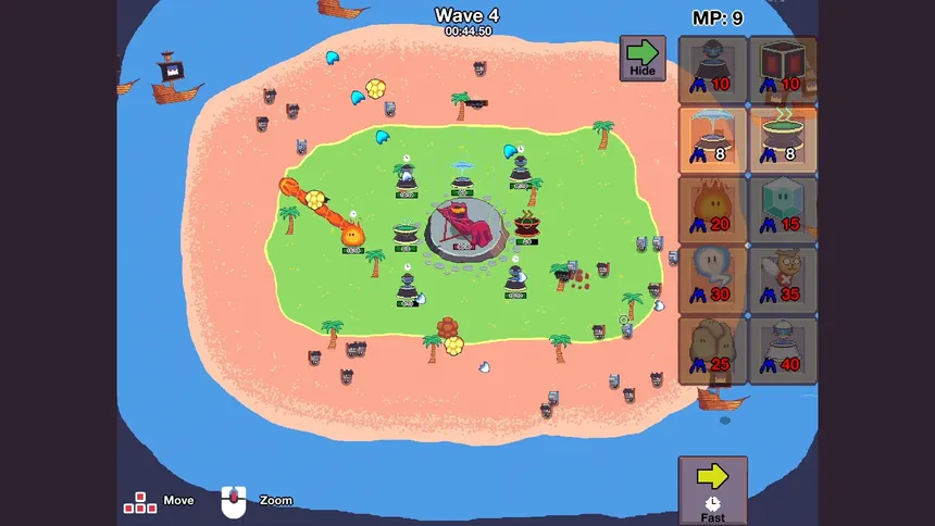Скриншот 4 к игре Summon Island: The Robot Pirate Invasion Was Today?!