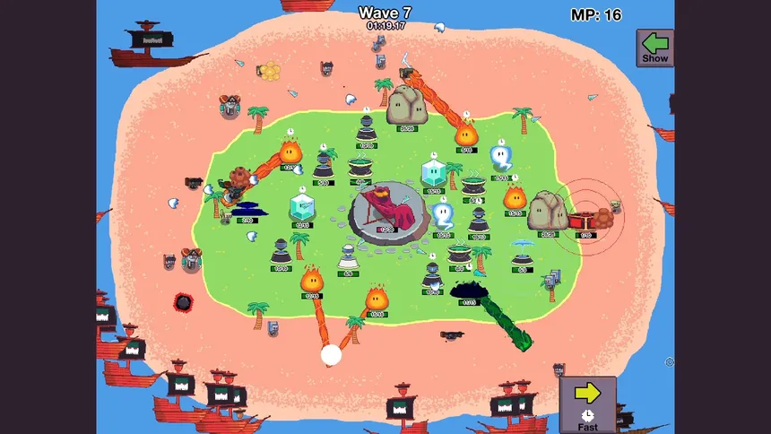 Скриншот 5 к игре Summon Island: The Robot Pirate Invasion Was Today?!