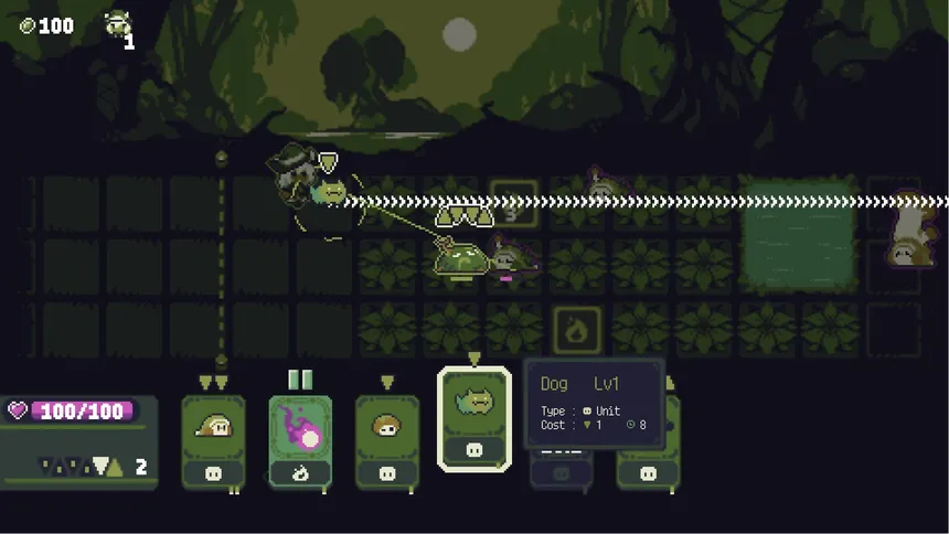Скриншот 4 к игре Nightcap Witch