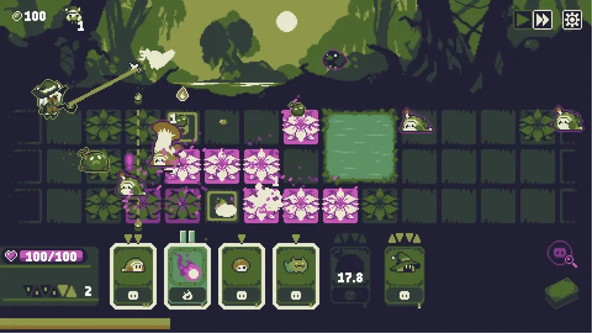 Скриншот 5 к игре Nightcap Witch