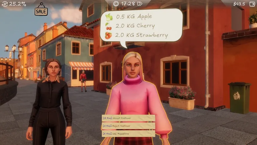 Скриншот 2 к игре Street Vendor's Journey