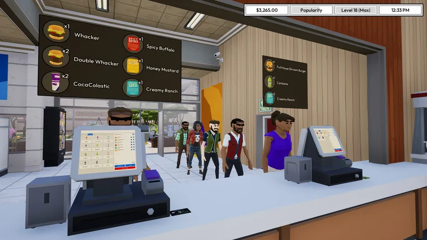 Скриншот 1 к игре BurgerJoint: Fast Food Simulator