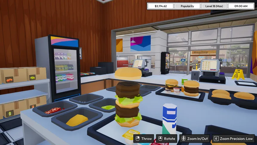Скриншот 3 к игре BurgerJoint: Fast Food Simulator