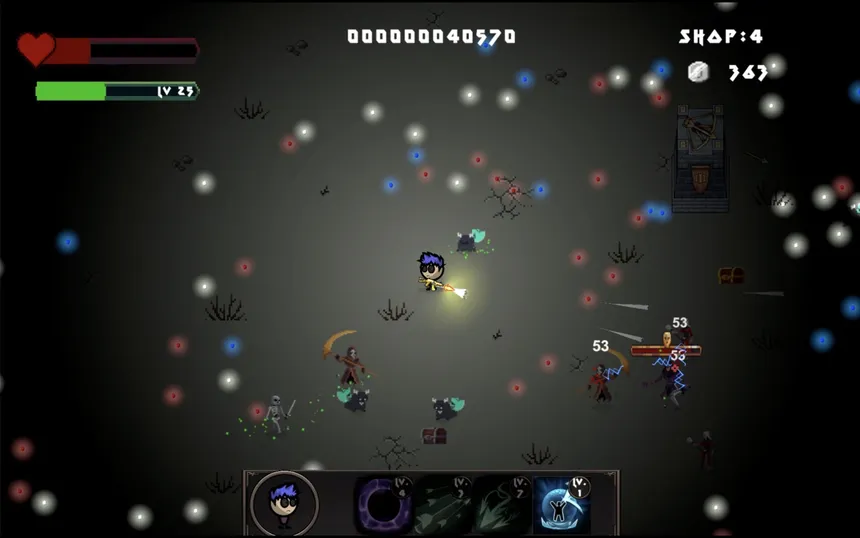 Скриншот 1 к игре Inferno Loot: Bullet Hell Bound
