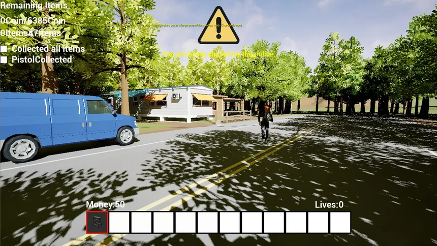 Скриншот 2 к игре BYE BYE! POLICE!