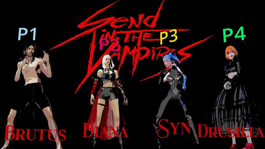 Скриншот 1 к игре Send In The Vampires