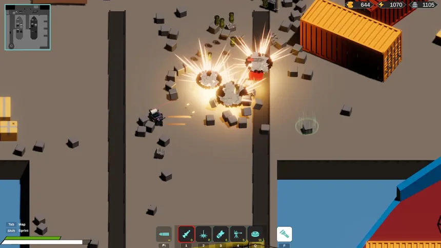 Скриншот 2 к игре Voltgrit: Combat Zone