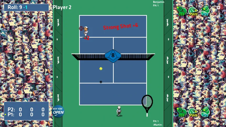 Скриншот 1 к игре Hardcourt Balls