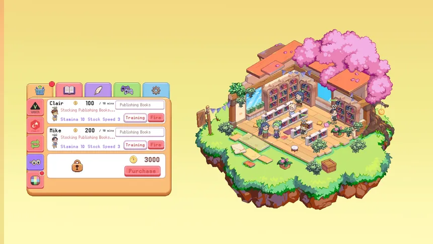 Скриншот 5 к игре Idle Bookstore