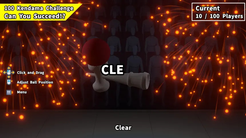 Скриншот 3 к игре The Kendama Challenge: 100 Players