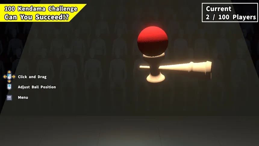 Скриншот 4 к игре The Kendama Challenge: 100 Players