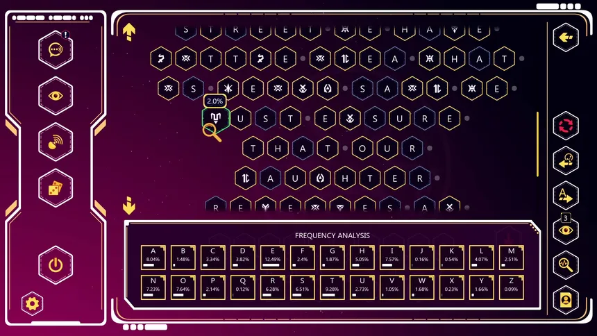Скриншот 1 к игре Orbital Abyss: Cipher Division
