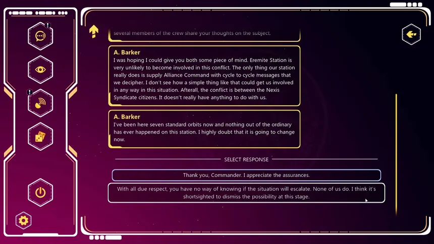 Скриншот 4 к игре Orbital Abyss: Cipher Division