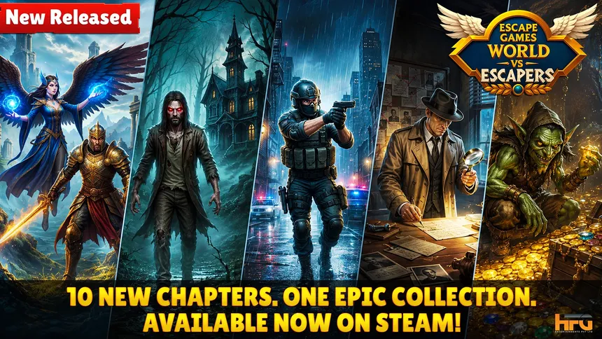 Скриншот 1 к игре Escape Games World vs Escapers