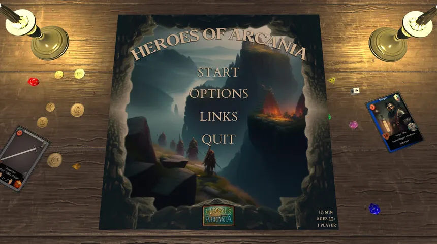 Скриншот 1 к игре Heroes of Arcania