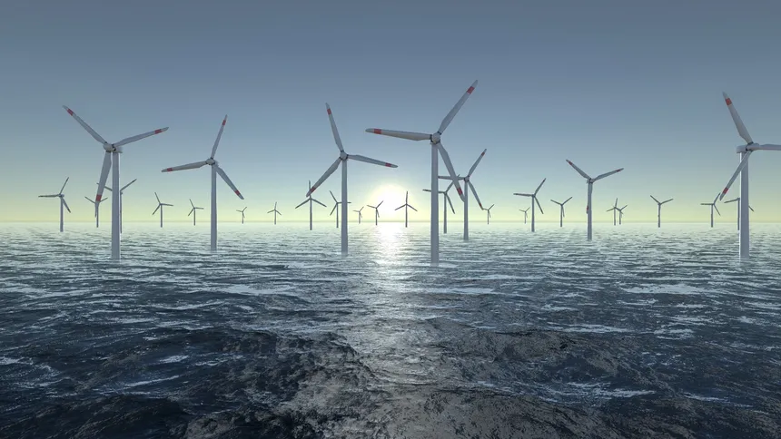 Скриншот 2 к игре Wind Turbines Ocean Meditation
