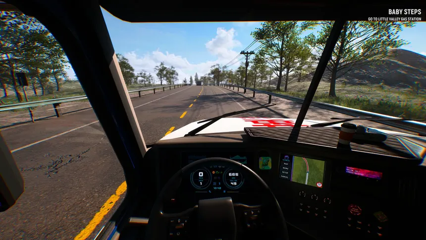 Скриншот 2 к игре Truck Driver: The American Dream