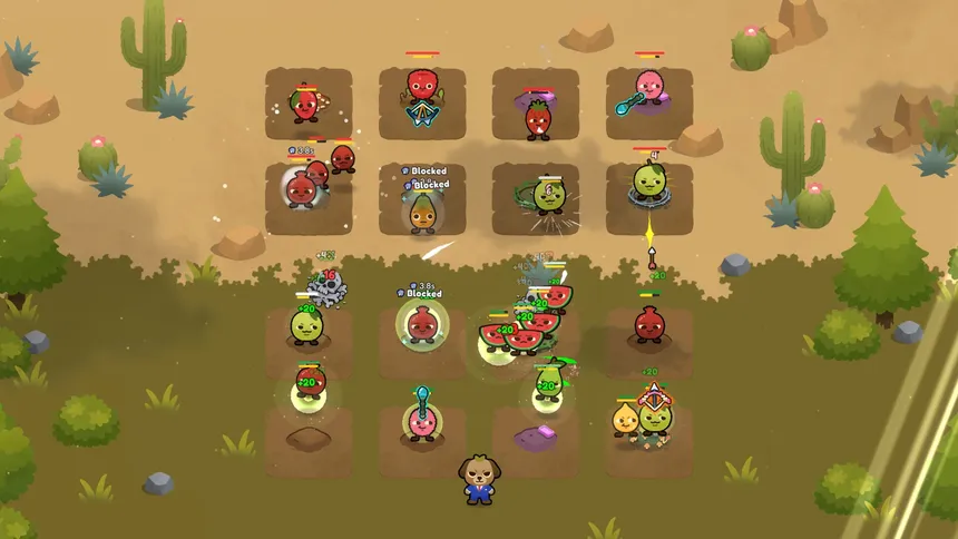 Скриншот 1 к игре Fruit Auto Fighters