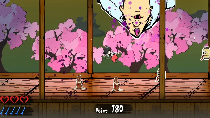 Скриншот 3 к игре Hamayumishi ～Night Parade of a Hundred Yokai～