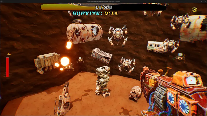 Скриншот 3 к игре Dying for Parts